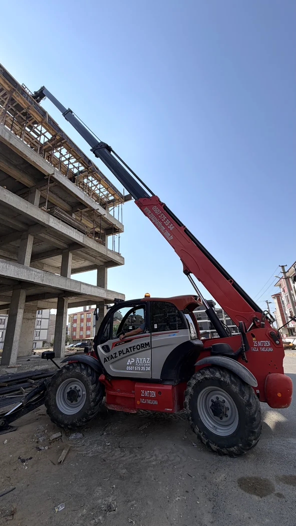 Çerkezköy çevresinde Manitou kiralama projesi
