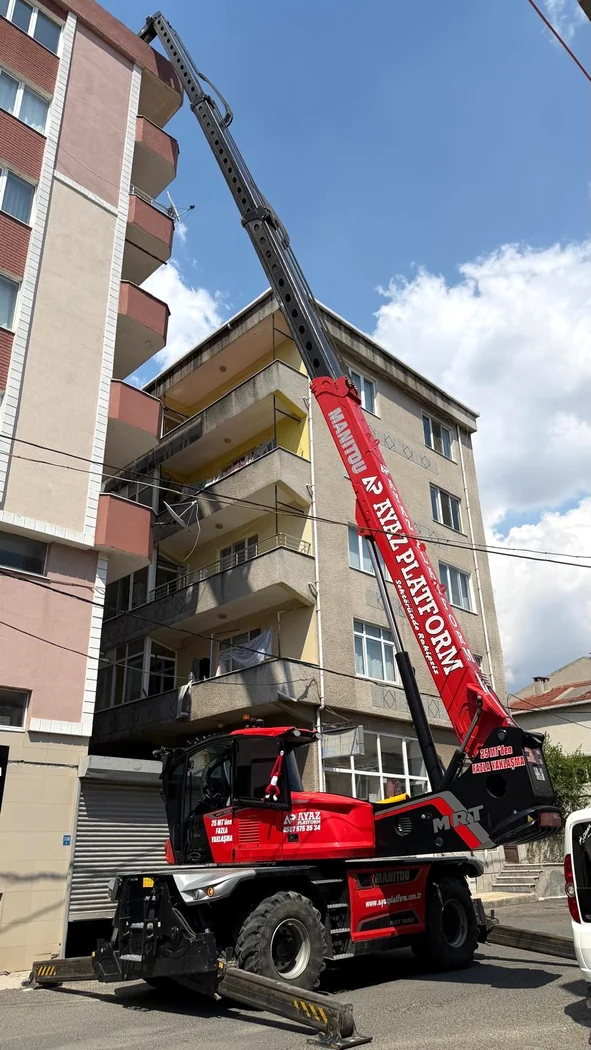 Tekirdağ Manitou kiralama — Ayaz Platform referans işi